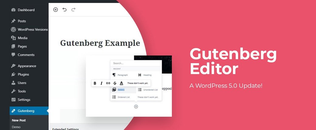 Manage Gutenberg changeover smoothly on a WordPress site